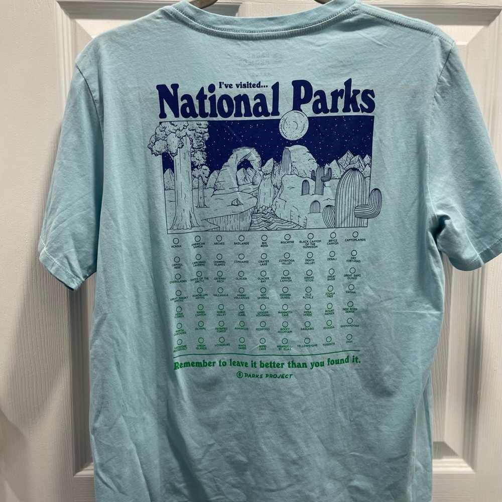 Parks project national parks Large Tshirts vacation